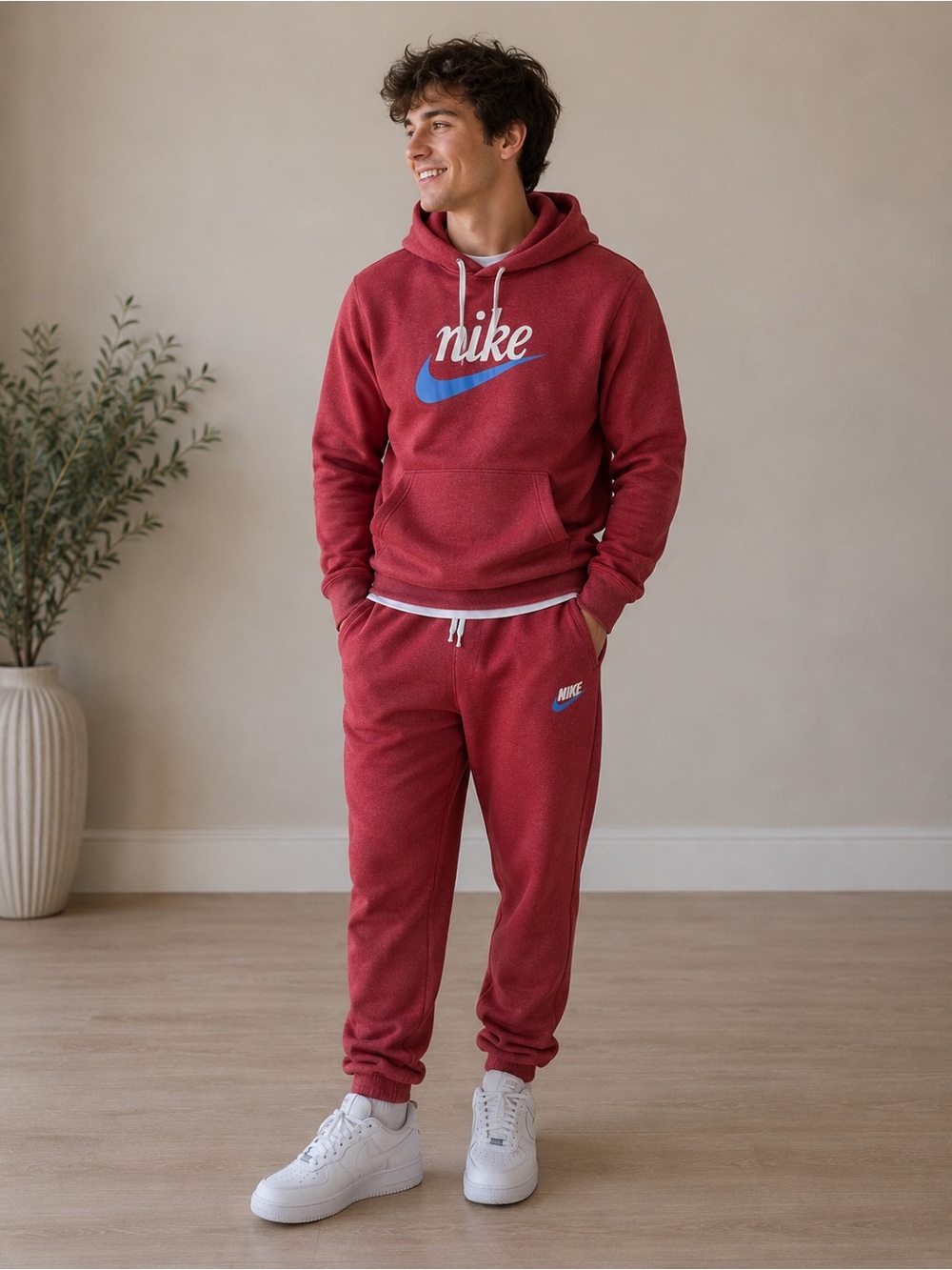 Nike men’s XL track suit. Includes hoodie and track pants. Great condition.